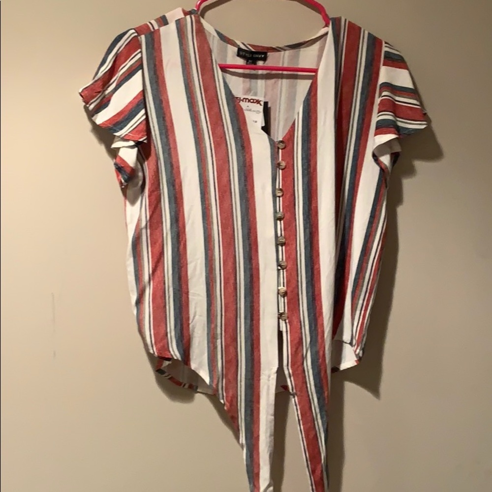 Tied top